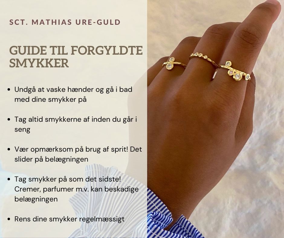picnic Nøjagtig klient Guide til forgyldte smykker - BEST OF Viborg