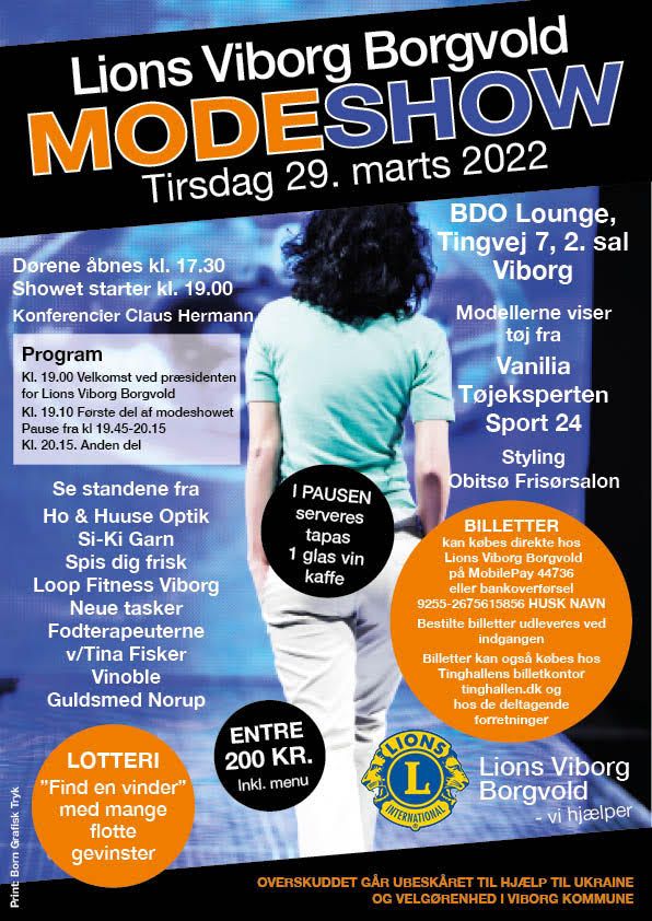 Modeshow i BDO Lounge på tirsdag BEST OF