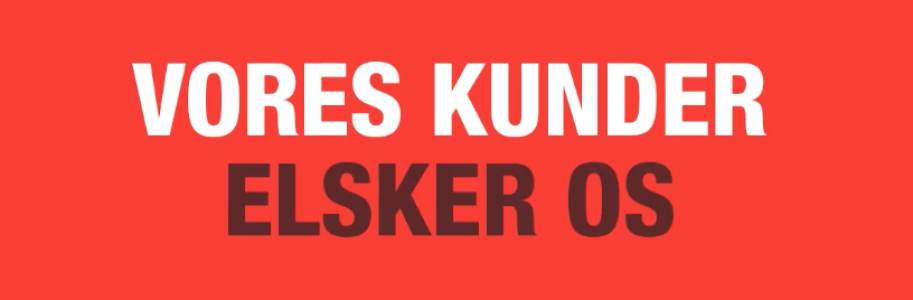Høj tilfredshed fra kunderne