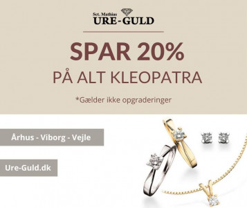 Spar 20% på julegaven til hende du elsker