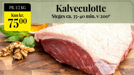 Påsketilbud fra Stoholm slagteren i Sct. Mathias marked uge 12