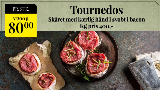 Påsketilbud fra Stoholm slagteren i Sct. Mathias marked uge 12