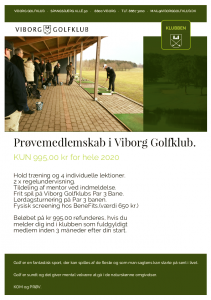 Interesse for golf?