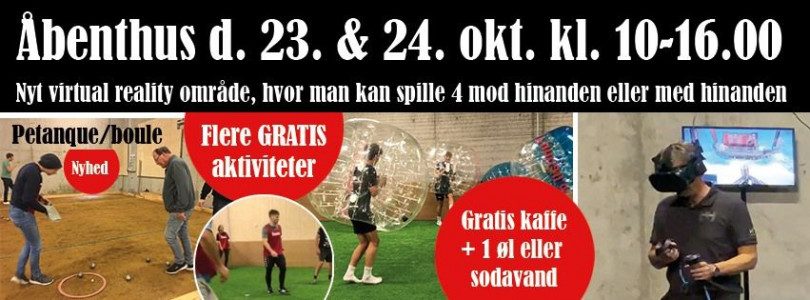 Åbenthus med GRATIS aktiviteter