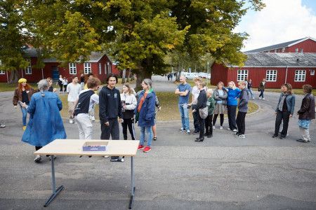 Mange gæster på Hald Ege Efterskole 