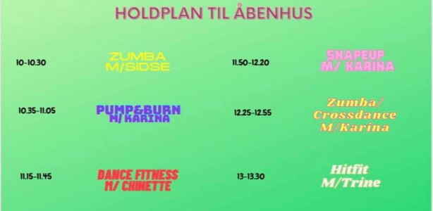 ShapeUp&dance fylder 1 år og det skal fejres