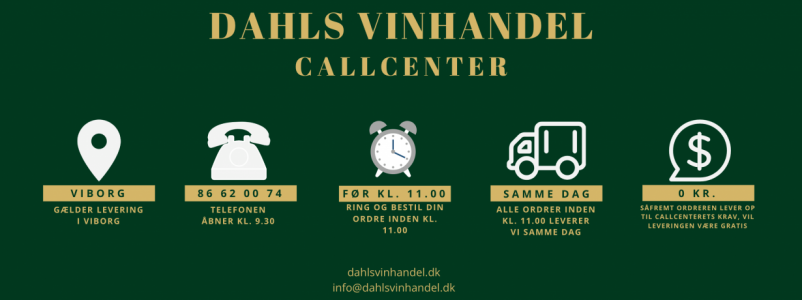 Godt nytår fra Dahl's Vinhandel