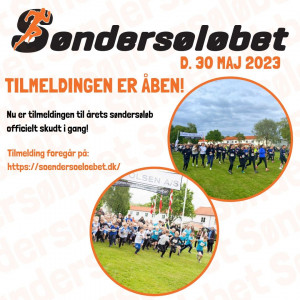 Tilmelding er åben for søndersøløbet 2023