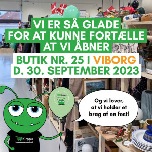 Ny butik åbner i Viborg