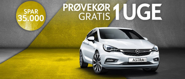 Prøvekør gratis i 1 uge