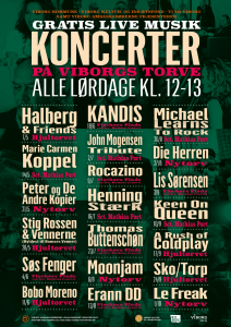 Husk GRATIS musik imorgen i Viborg