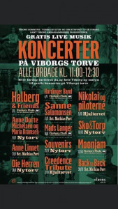 Koncert med Souvenirs & Wrestling på borgvold