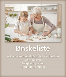 Ønskeliste til dit næste hus ?